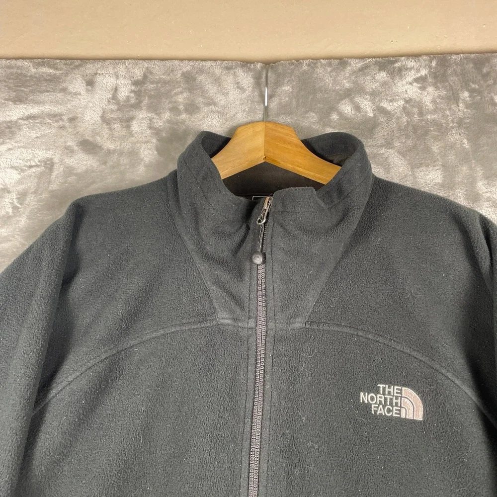 The North Face Windwall Fleece Jacket Mens XL Black Full Zip Fall 2007